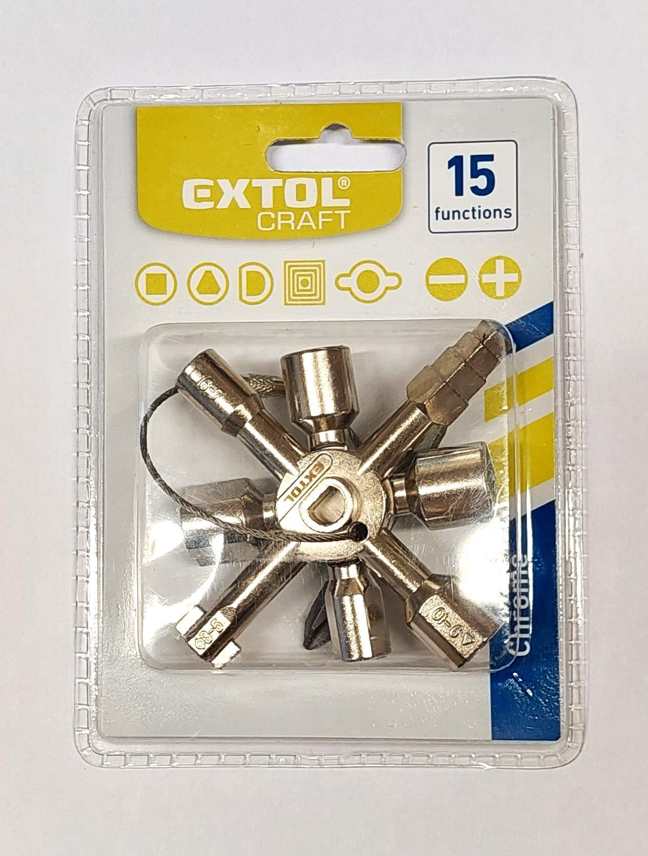 Multifunkční klíč k rozvodným skříním